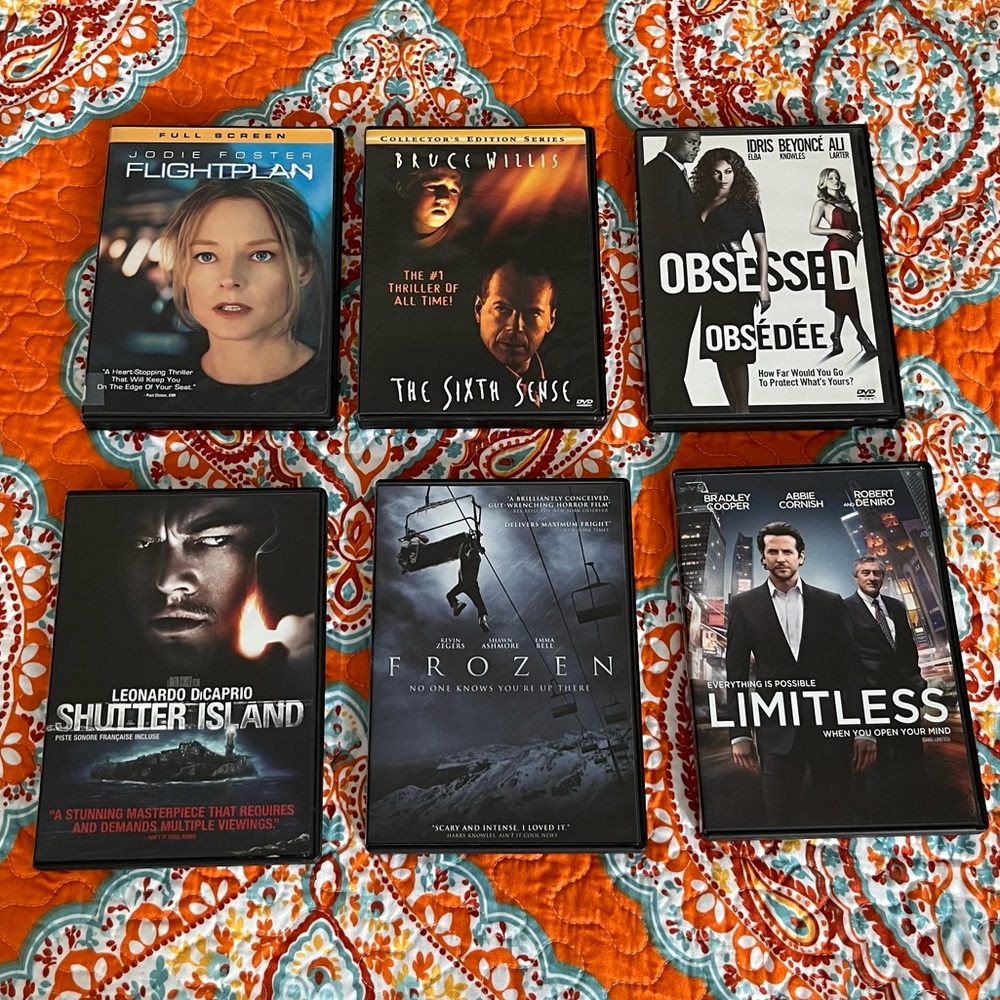 3/$25 🍿 Thriller DVD Bundle